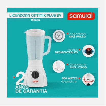 Licuadora Samurai Optimix Plus