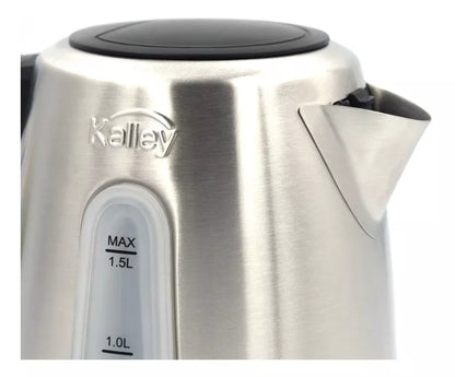 Hervidor De Agua Kalley En Acero Inox K-HA1502